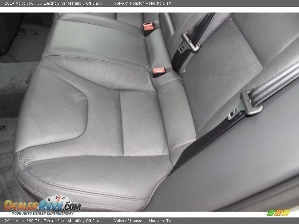 2014 Volvo S60 T5 Electric Silver Metallic / Off Black Photo #23