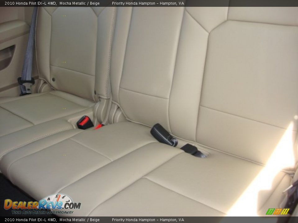 2010 Honda Pilot EX-L 4WD Mocha Metallic / Beige Photo #11