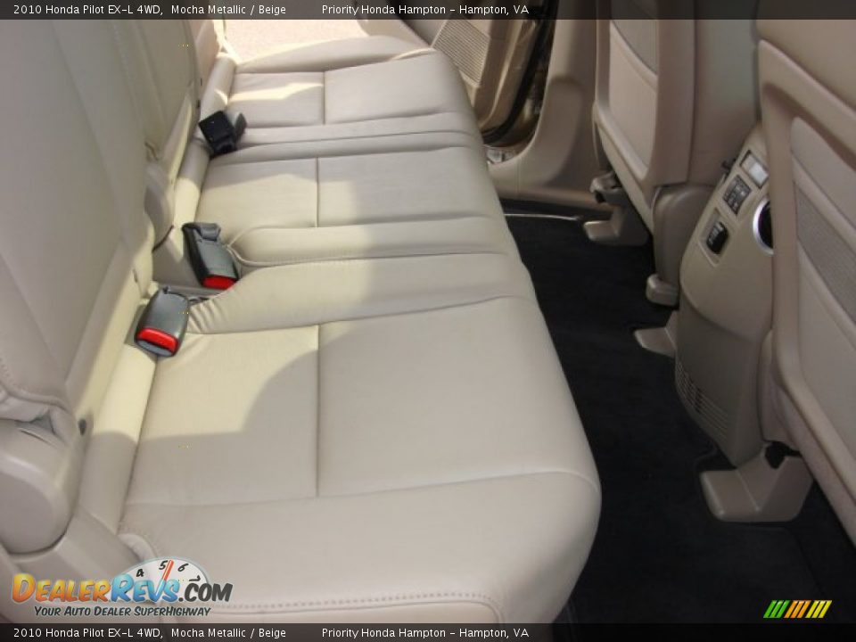 2010 Honda Pilot EX-L 4WD Mocha Metallic / Beige Photo #12