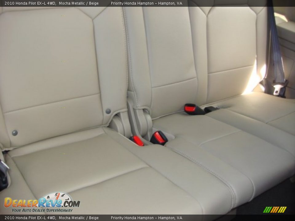 2010 Honda Pilot EX-L 4WD Mocha Metallic / Beige Photo #13