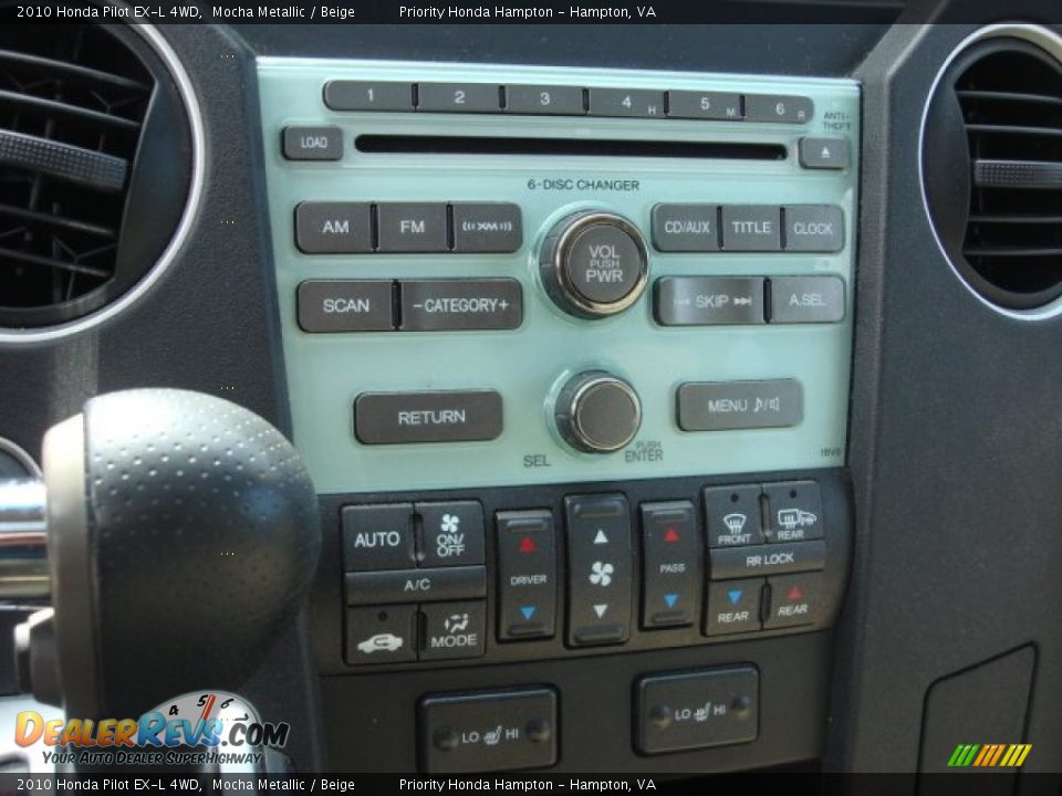 2010 Honda Pilot EX-L 4WD Mocha Metallic / Beige Photo #21