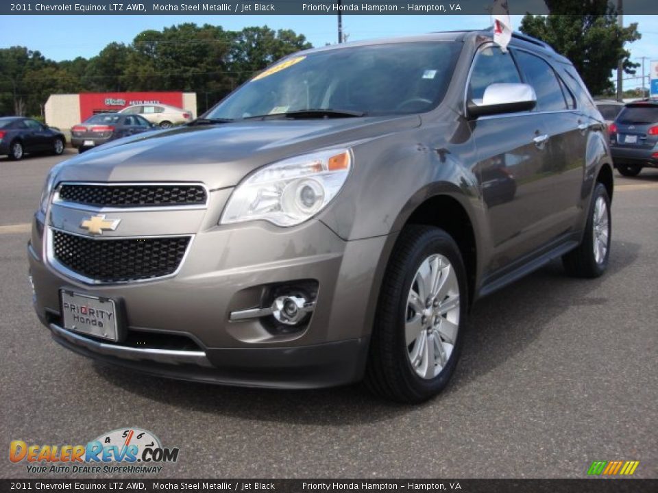 2011 Chevrolet Equinox LTZ AWD Mocha Steel Metallic / Jet Black Photo #1