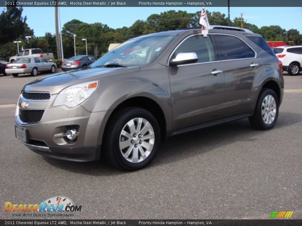 2011 Chevrolet Equinox LTZ AWD Mocha Steel Metallic / Jet Black Photo #2