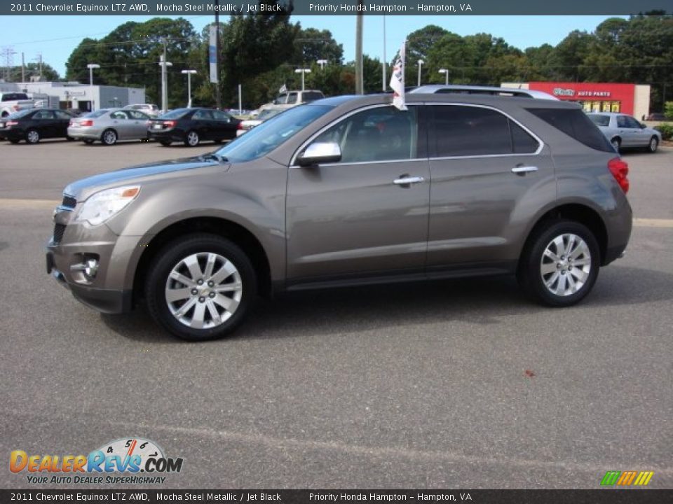2011 Chevrolet Equinox LTZ AWD Mocha Steel Metallic / Jet Black Photo #3