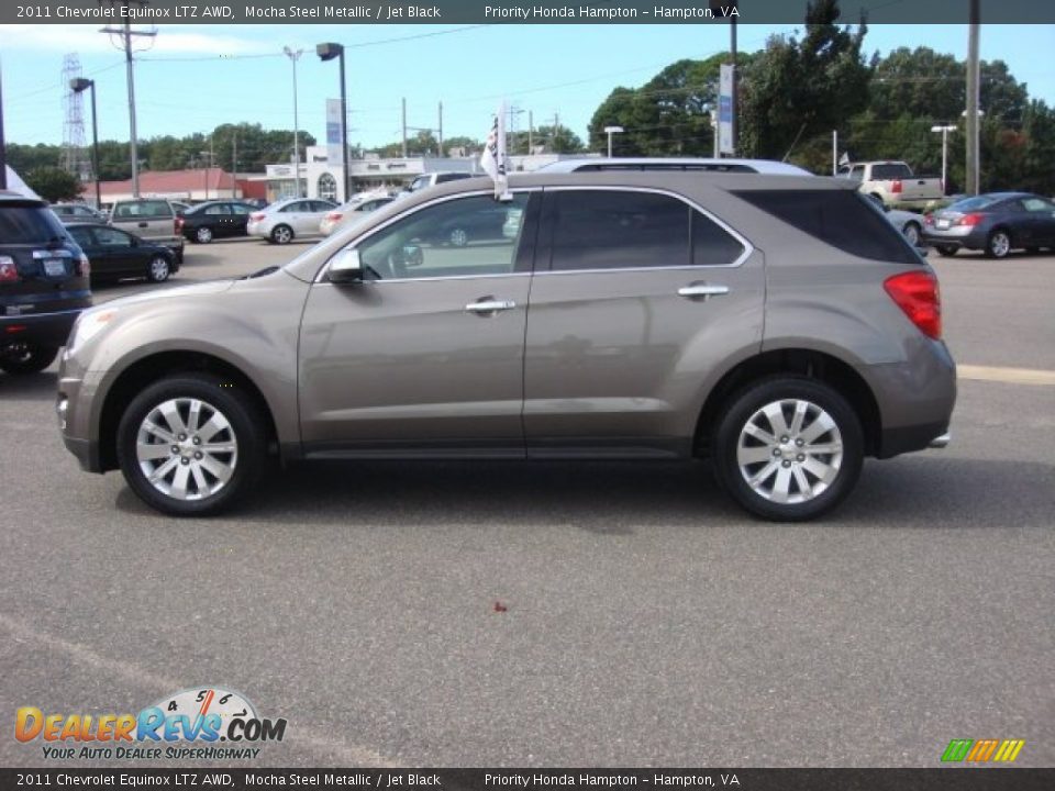 2011 Chevrolet Equinox LTZ AWD Mocha Steel Metallic / Jet Black Photo #4
