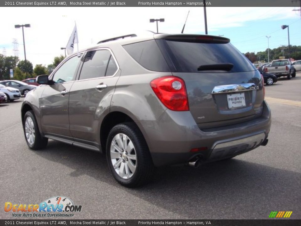 2011 Chevrolet Equinox LTZ AWD Mocha Steel Metallic / Jet Black Photo #5
