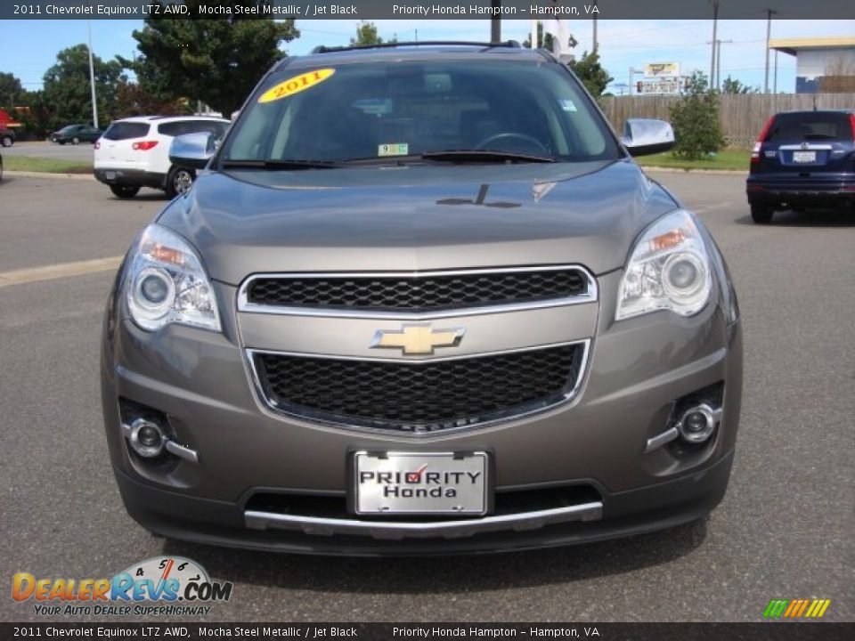 2011 Chevrolet Equinox LTZ AWD Mocha Steel Metallic / Jet Black Photo #9