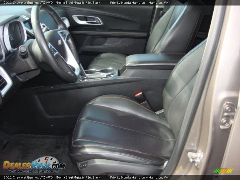 2011 Chevrolet Equinox LTZ AWD Mocha Steel Metallic / Jet Black Photo #10