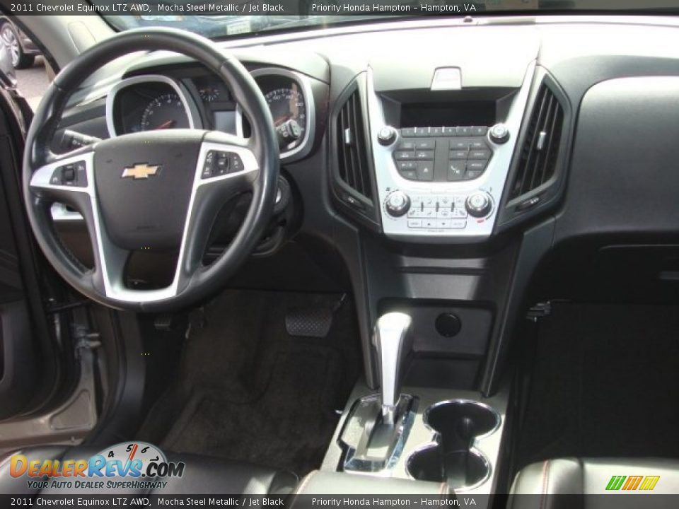 2011 Chevrolet Equinox LTZ AWD Mocha Steel Metallic / Jet Black Photo #15