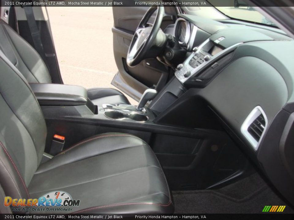 2011 Chevrolet Equinox LTZ AWD Mocha Steel Metallic / Jet Black Photo #16