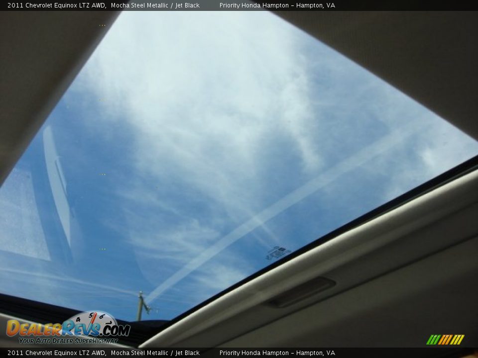 2011 Chevrolet Equinox LTZ AWD Mocha Steel Metallic / Jet Black Photo #17