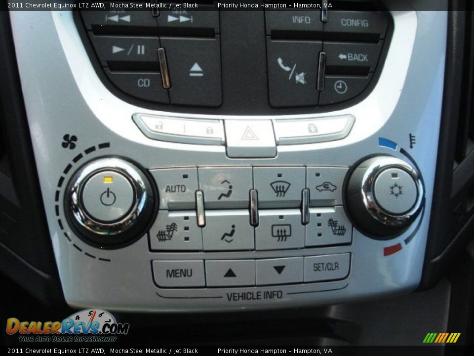 2011 Chevrolet Equinox LTZ AWD Mocha Steel Metallic / Jet Black Photo #22