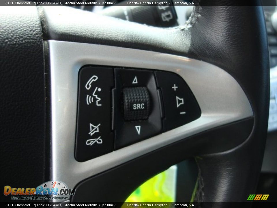 2011 Chevrolet Equinox LTZ AWD Mocha Steel Metallic / Jet Black Photo #27