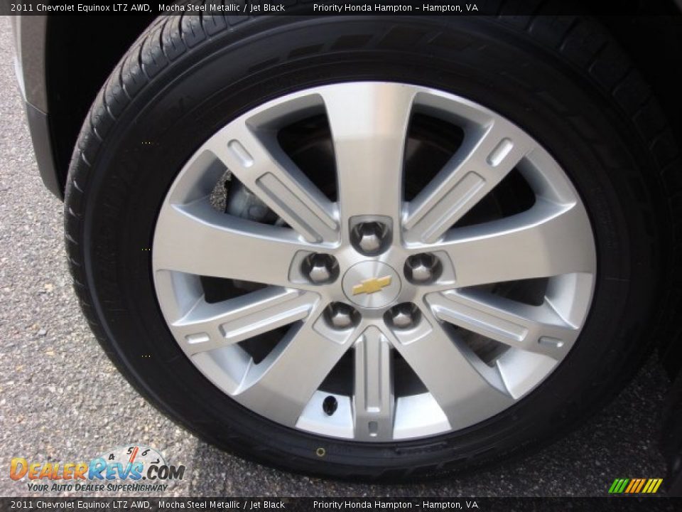 2011 Chevrolet Equinox LTZ AWD Mocha Steel Metallic / Jet Black Photo #28