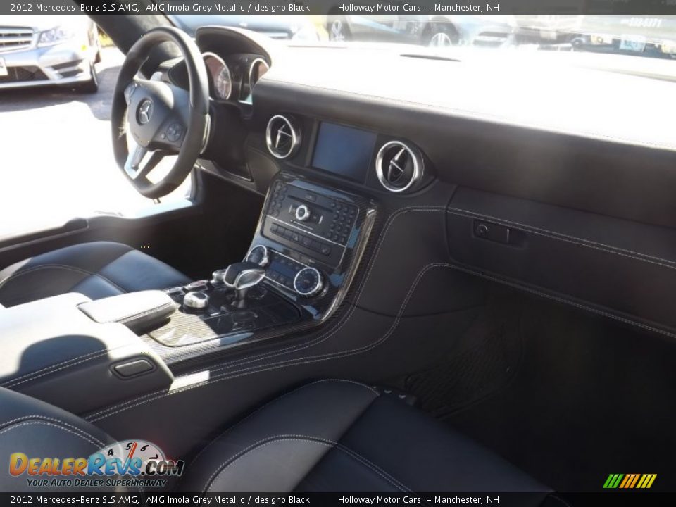 2012 Mercedes-Benz SLS AMG AMG Imola Grey Metallic / designo Black Photo #11