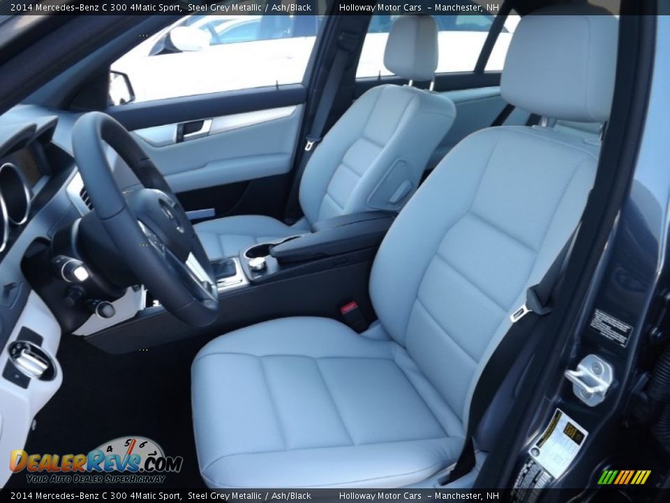 2014 Mercedes-Benz C 300 4Matic Sport Steel Grey Metallic / Ash/Black Photo #3
