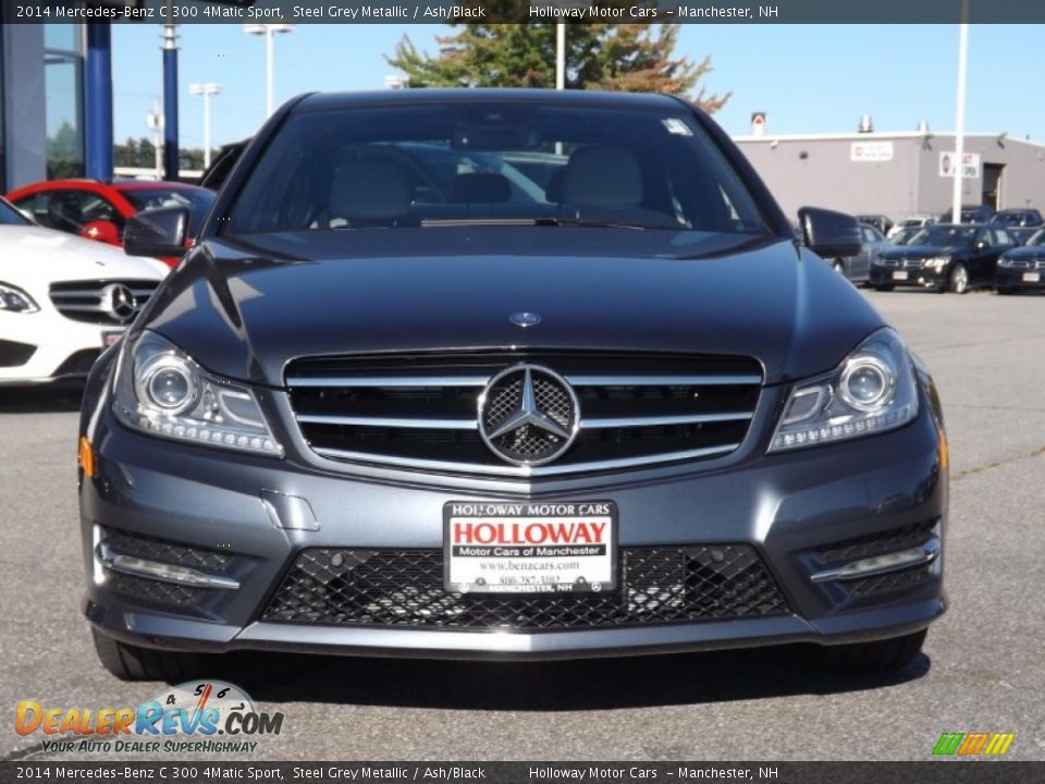 2014 Mercedes-Benz C 300 4Matic Sport Steel Grey Metallic / Ash/Black Photo #4