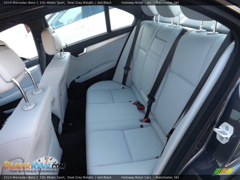 2014 Mercedes-Benz C 300 4Matic Sport Steel Grey Metallic / Ash/Black Photo #8