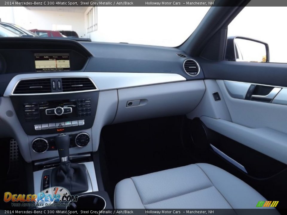 2014 Mercedes-Benz C 300 4Matic Sport Steel Grey Metallic / Ash/Black Photo #10