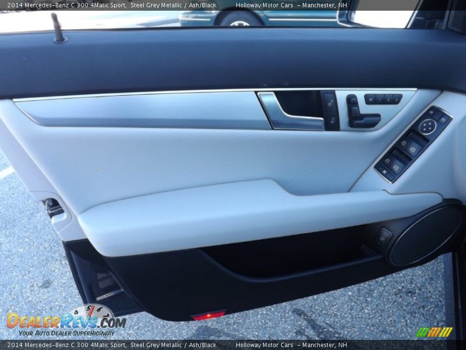 2014 Mercedes-Benz C 300 4Matic Sport Steel Grey Metallic / Ash/Black Photo #12
