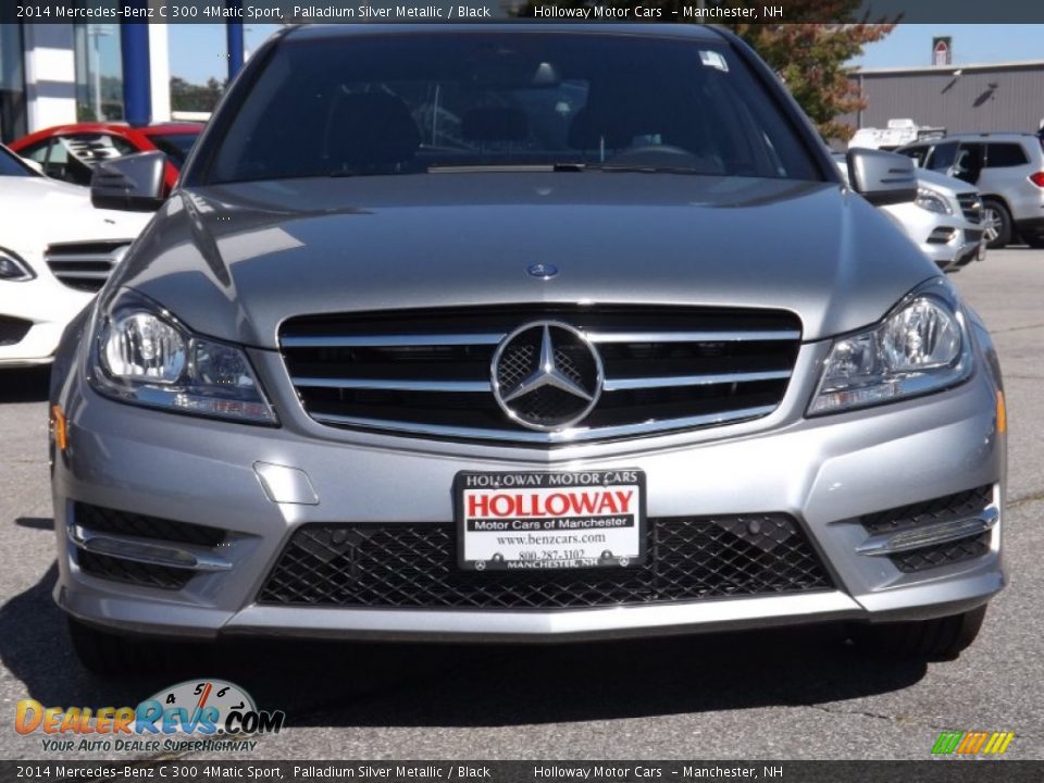 2014 Mercedes-Benz C 300 4Matic Sport Palladium Silver Metallic / Black Photo #2