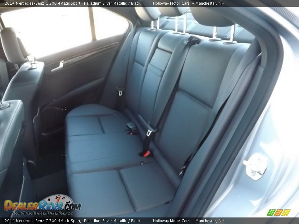 2014 Mercedes-Benz C 300 4Matic Sport Palladium Silver Metallic / Black Photo #6