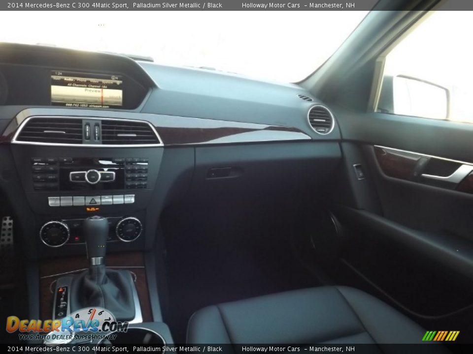 2014 Mercedes-Benz C 300 4Matic Sport Palladium Silver Metallic / Black Photo #8