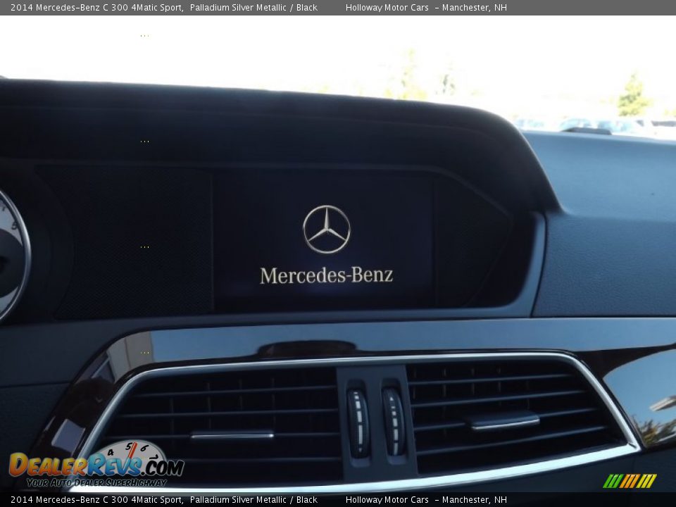 2014 Mercedes-Benz C 300 4Matic Sport Palladium Silver Metallic / Black Photo #10