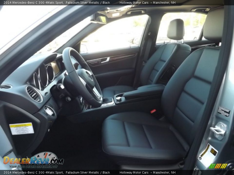2014 Mercedes-Benz C 300 4Matic Sport Palladium Silver Metallic / Black Photo #11