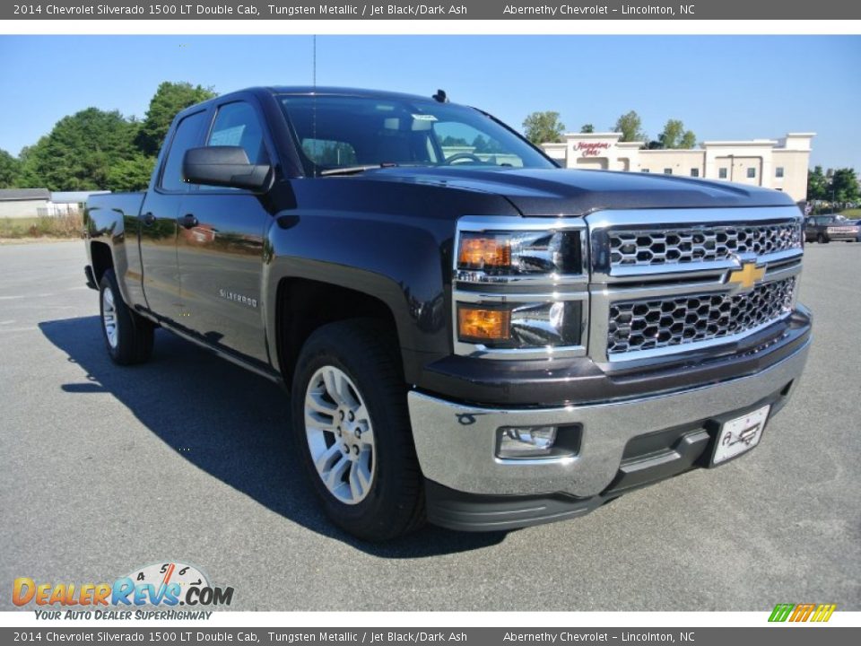 2014 Chevrolet Silverado 1500 LT Double Cab Tungsten Metallic / Jet Black/Dark Ash Photo #1