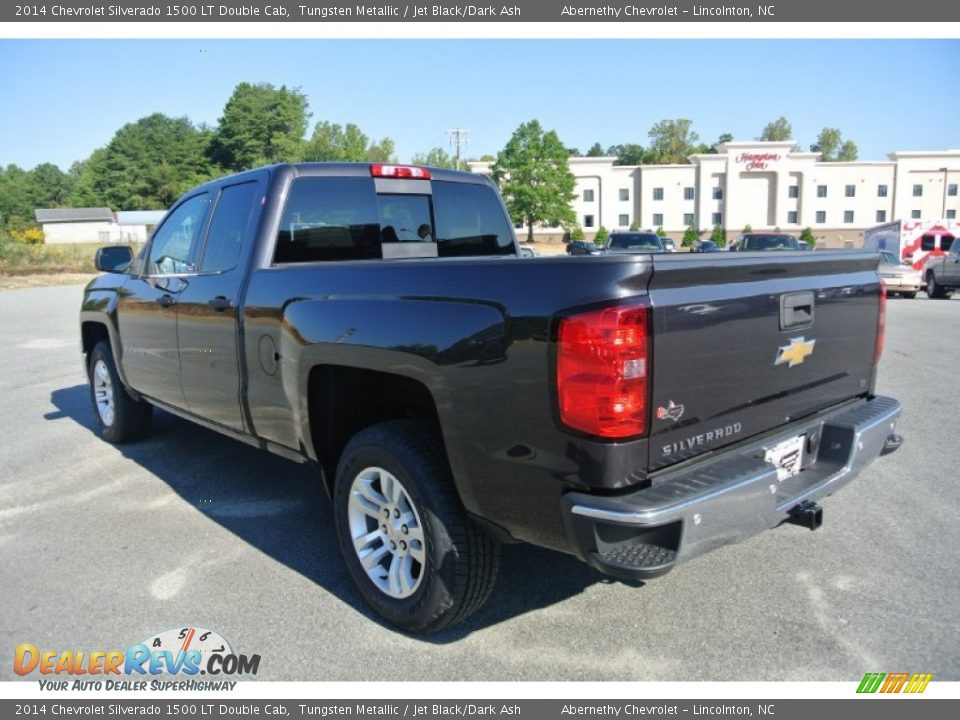 2014 Chevrolet Silverado 1500 LT Double Cab Tungsten Metallic / Jet Black/Dark Ash Photo #4