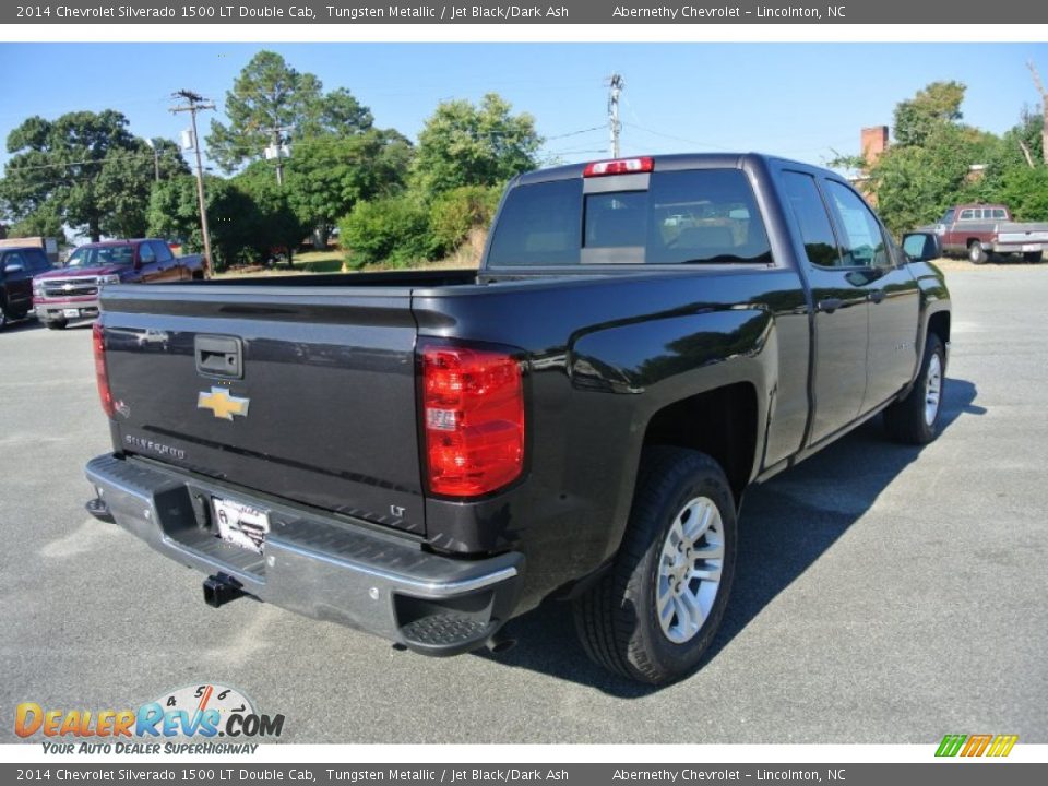 2014 Chevrolet Silverado 1500 LT Double Cab Tungsten Metallic / Jet Black/Dark Ash Photo #5