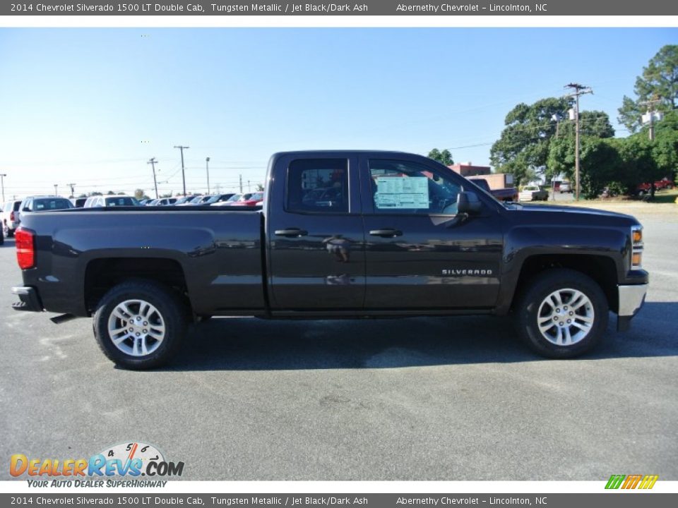 2014 Chevrolet Silverado 1500 LT Double Cab Tungsten Metallic / Jet Black/Dark Ash Photo #6
