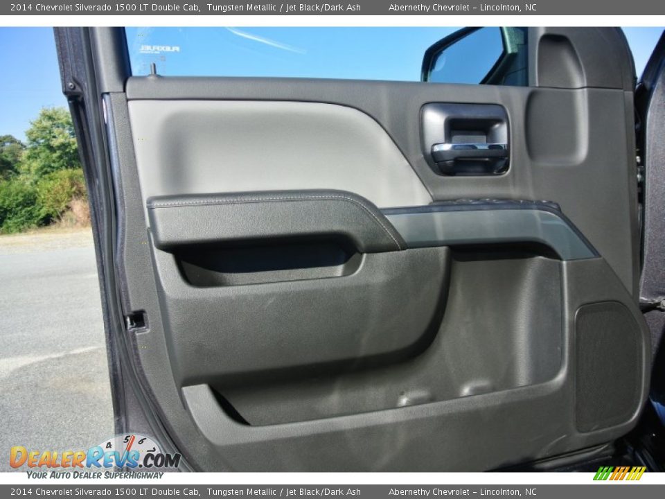 2014 Chevrolet Silverado 1500 LT Double Cab Tungsten Metallic / Jet Black/Dark Ash Photo #7
