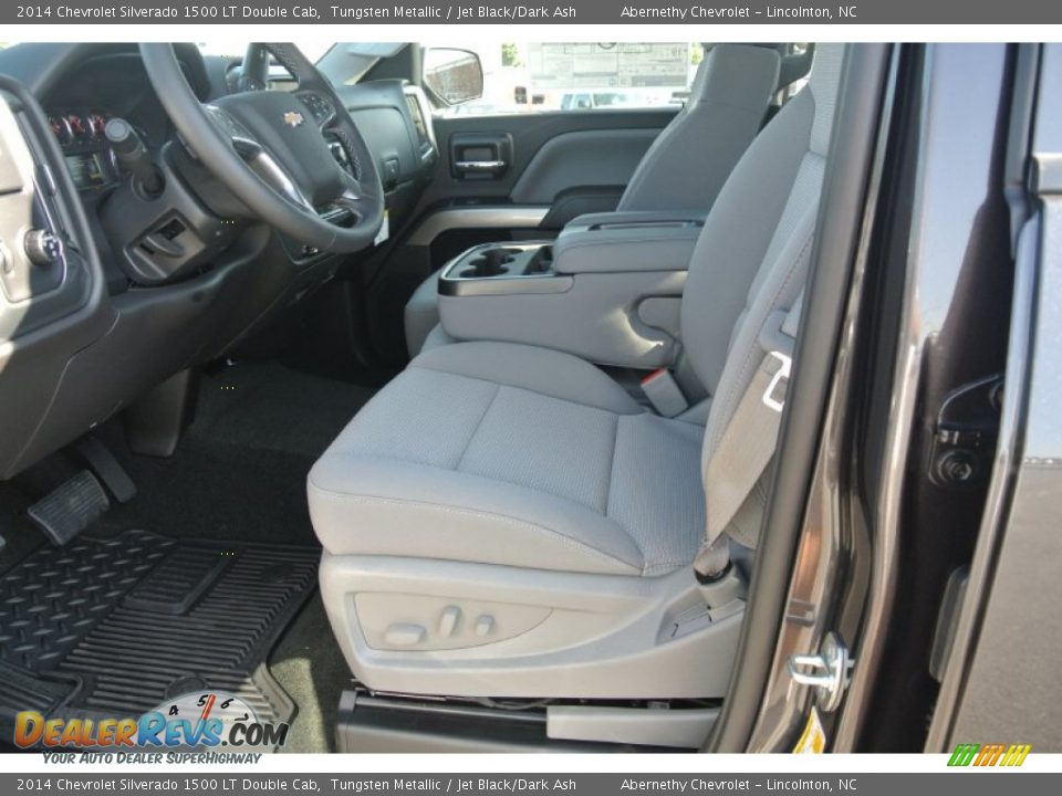 2014 Chevrolet Silverado 1500 LT Double Cab Tungsten Metallic / Jet Black/Dark Ash Photo #8
