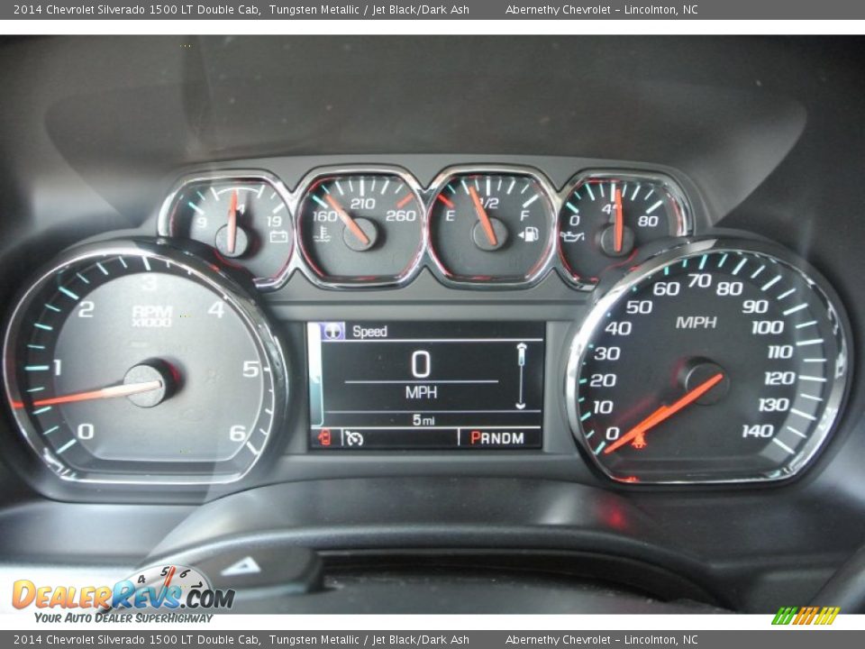 2014 Chevrolet Silverado 1500 LT Double Cab Tungsten Metallic / Jet Black/Dark Ash Photo #13