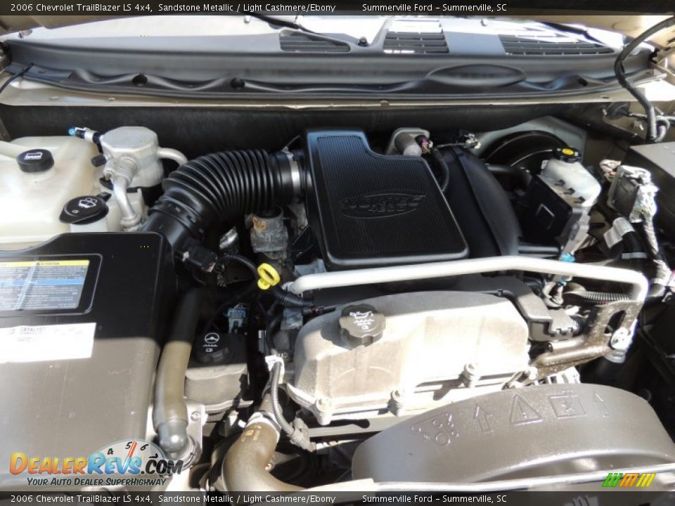 2006 Chevrolet TrailBlazer LS 4x4 Sandstone Metallic / Light Cashmere/Ebony Photo #19