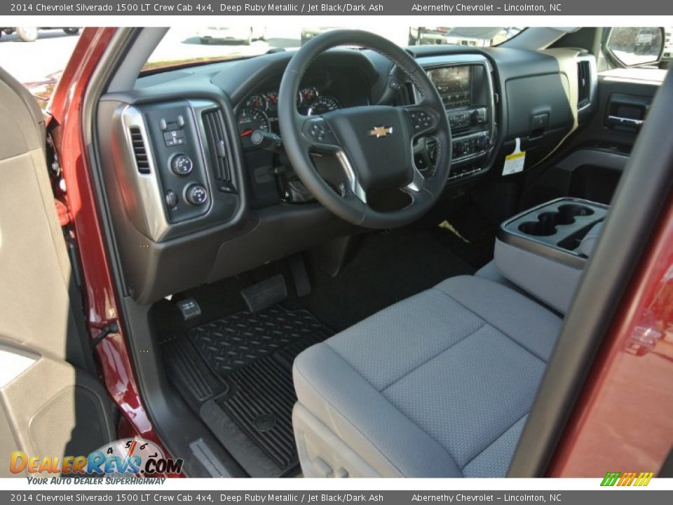 2014 Chevrolet Silverado 1500 LT Crew Cab 4x4 Deep Ruby Metallic / Jet Black/Dark Ash Photo #20