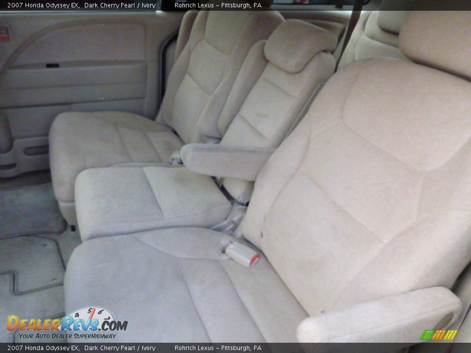 2007 Honda Odyssey EX Dark Cherry Pearl / Ivory Photo #5