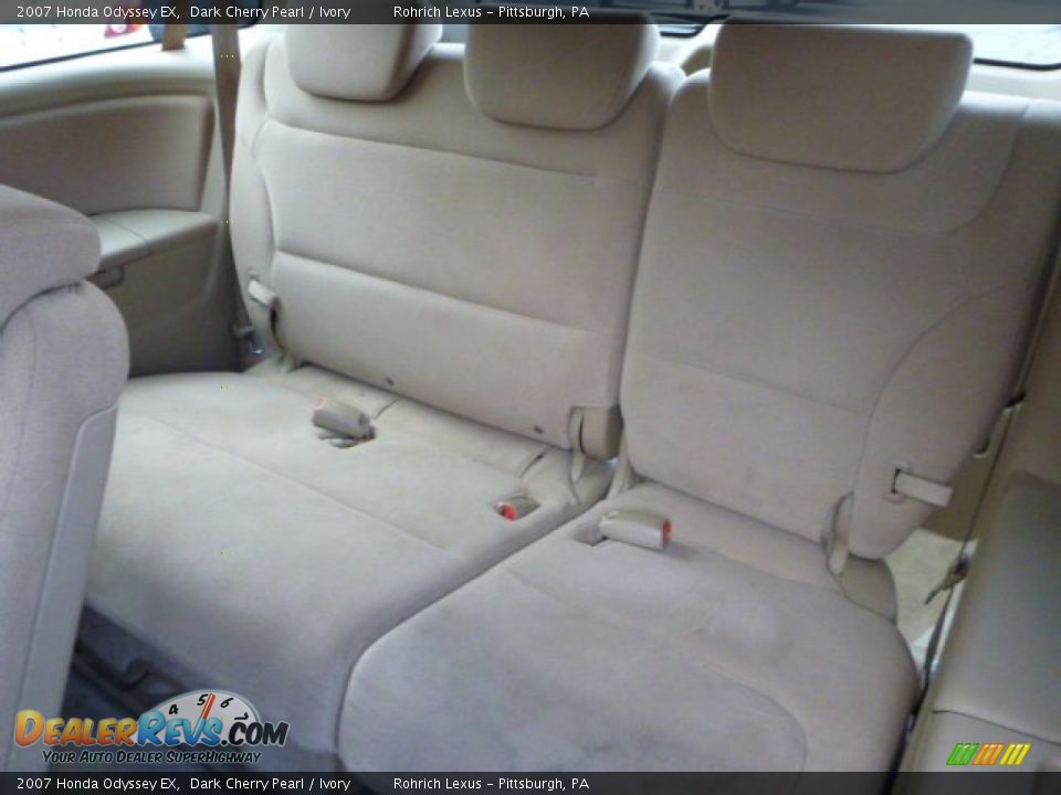 2007 Honda Odyssey EX Dark Cherry Pearl / Ivory Photo #15