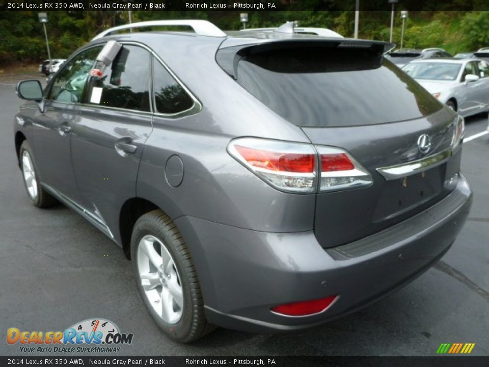 2014 Lexus RX 350 AWD Nebula Gray Pearl / Black Photo #2