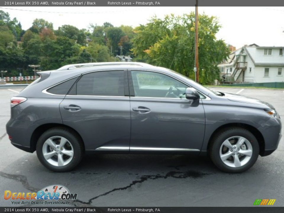 2014 Lexus RX 350 AWD Nebula Gray Pearl / Black Photo #5