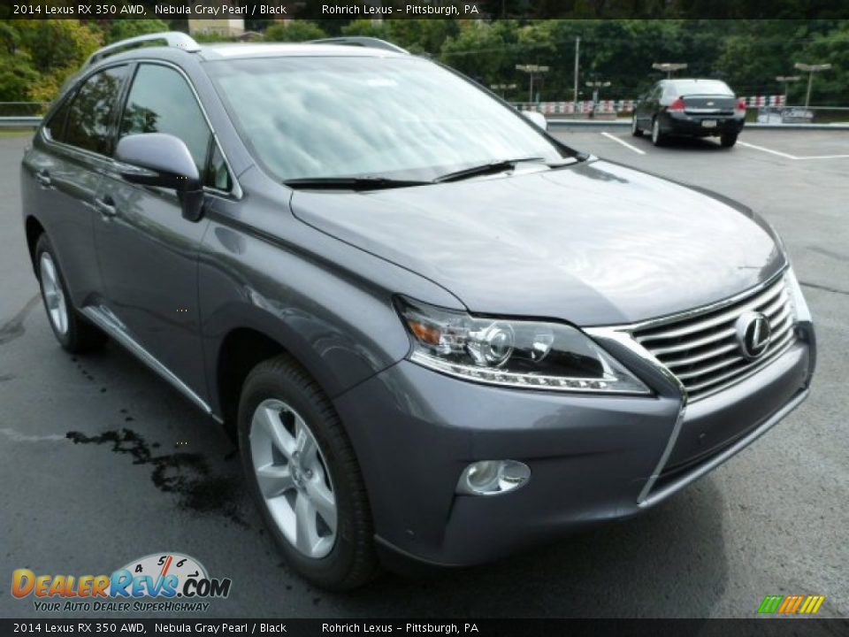 2014 Lexus RX 350 AWD Nebula Gray Pearl / Black Photo #6