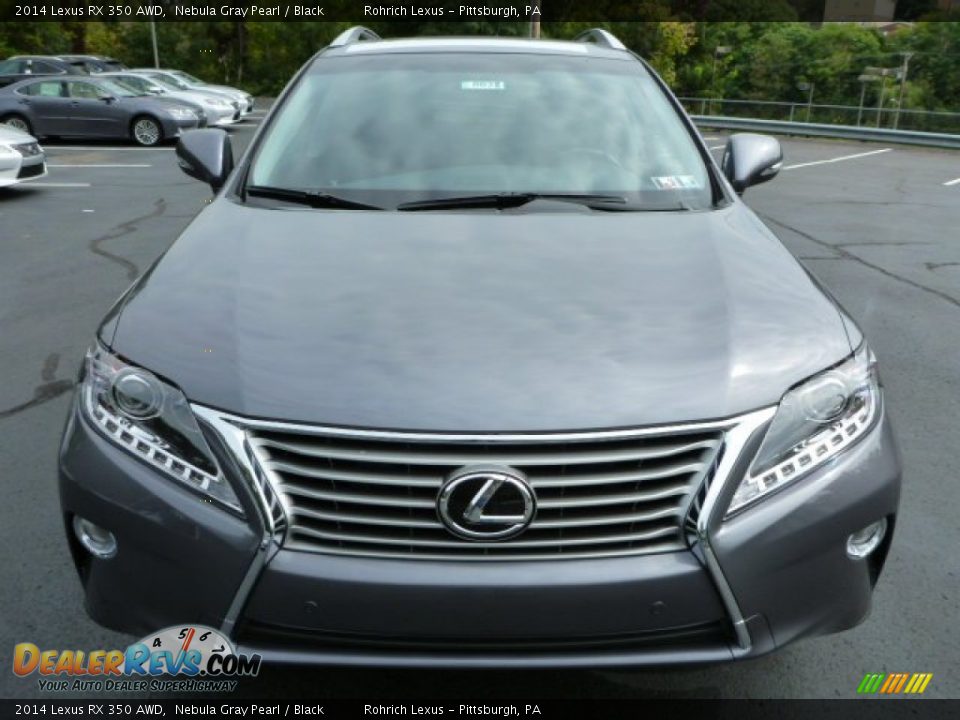 2014 Lexus RX 350 AWD Nebula Gray Pearl / Black Photo #7