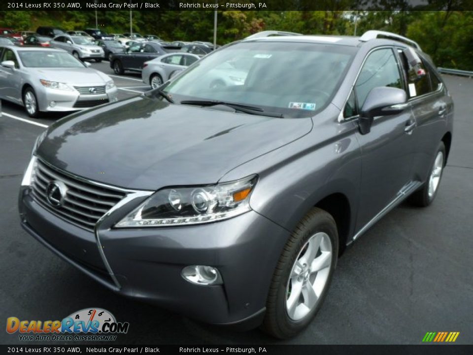 2014 Lexus RX 350 AWD Nebula Gray Pearl / Black Photo #8