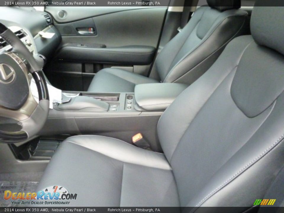 2014 Lexus RX 350 AWD Nebula Gray Pearl / Black Photo #10