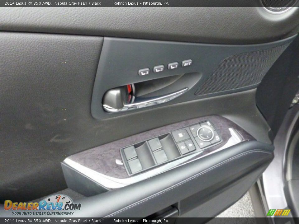 2014 Lexus RX 350 AWD Nebula Gray Pearl / Black Photo #14