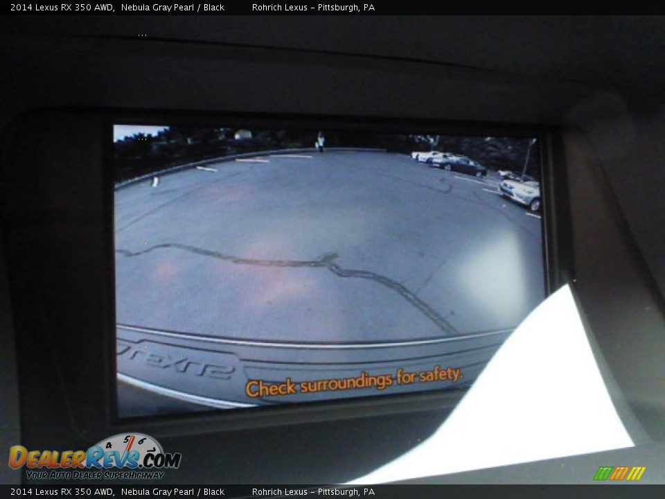 2014 Lexus RX 350 AWD Nebula Gray Pearl / Black Photo #17