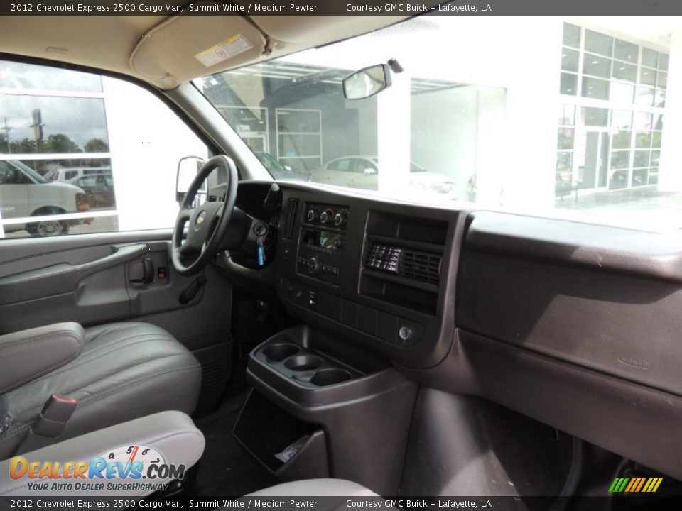 2012 Chevrolet Express 2500 Cargo Van Summit White / Medium Pewter Photo #6