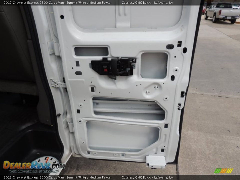 2012 Chevrolet Express 2500 Cargo Van Summit White / Medium Pewter Photo #9